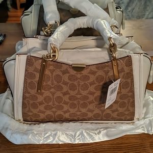 Coach 54160 Signature Colorblock Leather Dreamer